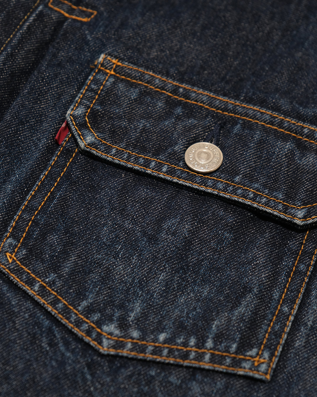 Japanese Repro Denim Jacket, M, The Duffer of St. George , Dark Wash Blue