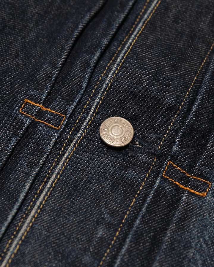 Japanese Repro Denim Jacket, M, The Duffer of St. George , Dark Wash Blue