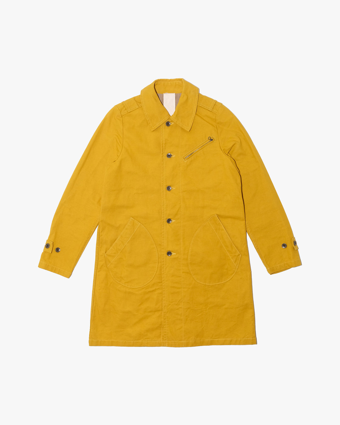 Japanese Repro Coat, S, John Bull, Yellow Cotton