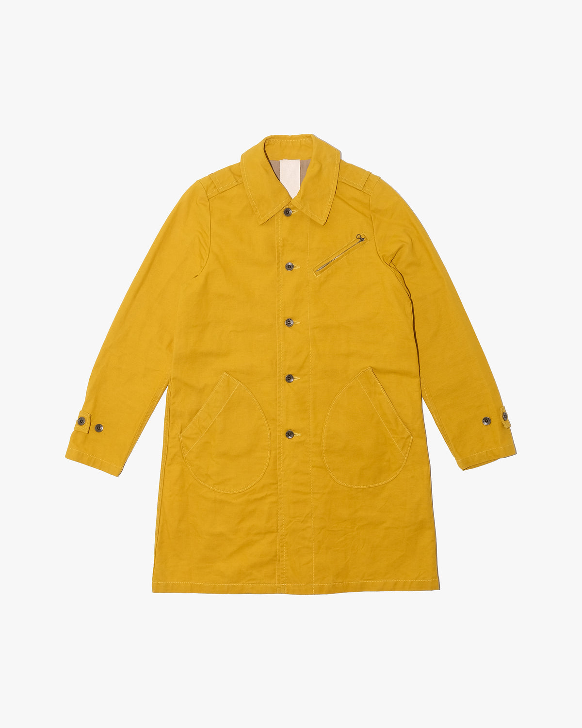 Japanese Repro Coat, S, John Bull, Yellow Cotton