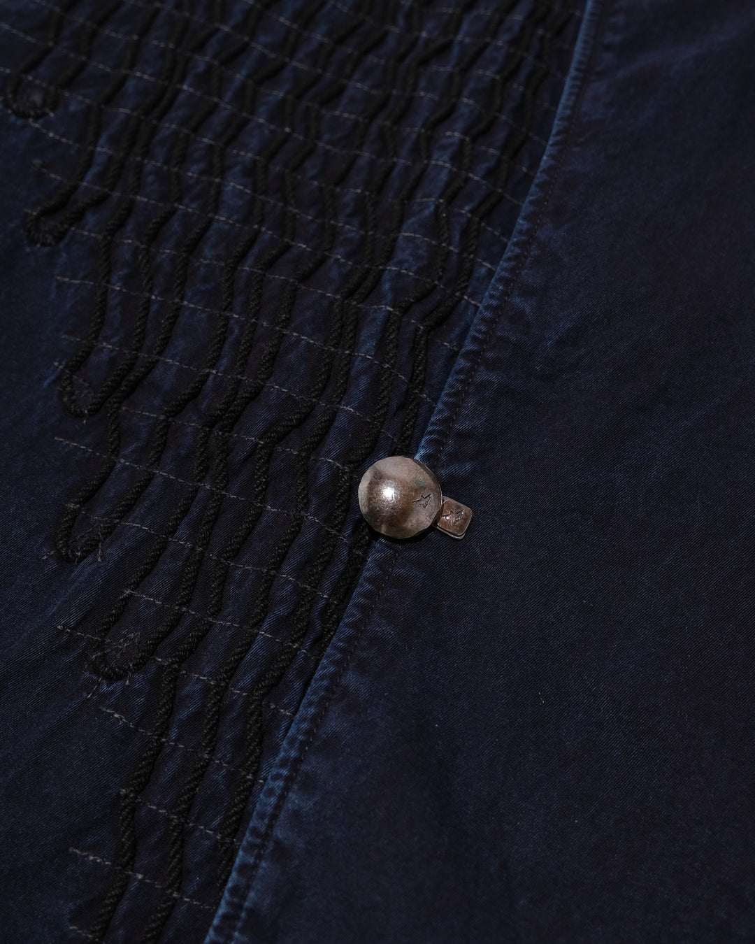 Japanese Repro Vest, L, Kapital, Textured Stitching with Concho Button