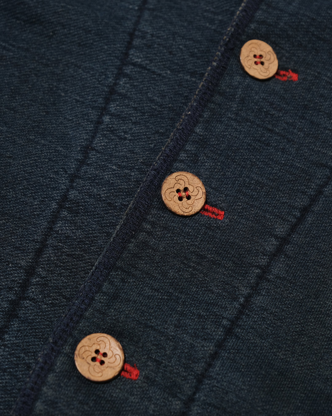 Japanese Repro Cotton Chore Jacket, L, Eternal, Indigo-dyed