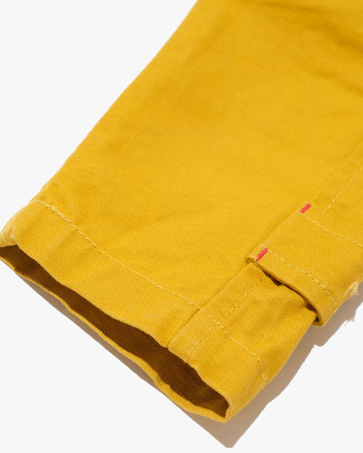 Japanese Repro Coat, S, John Bull, Yellow Cotton