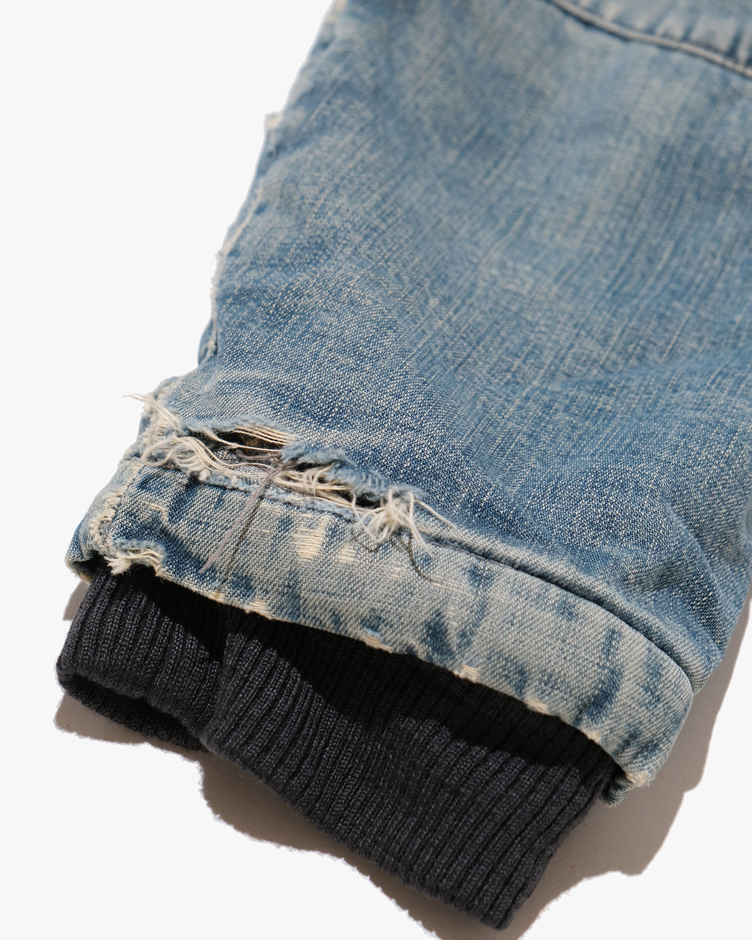 Japanese Repro Denim Jacket, M, John Bull, Light Wash Blue with Fleece Lining