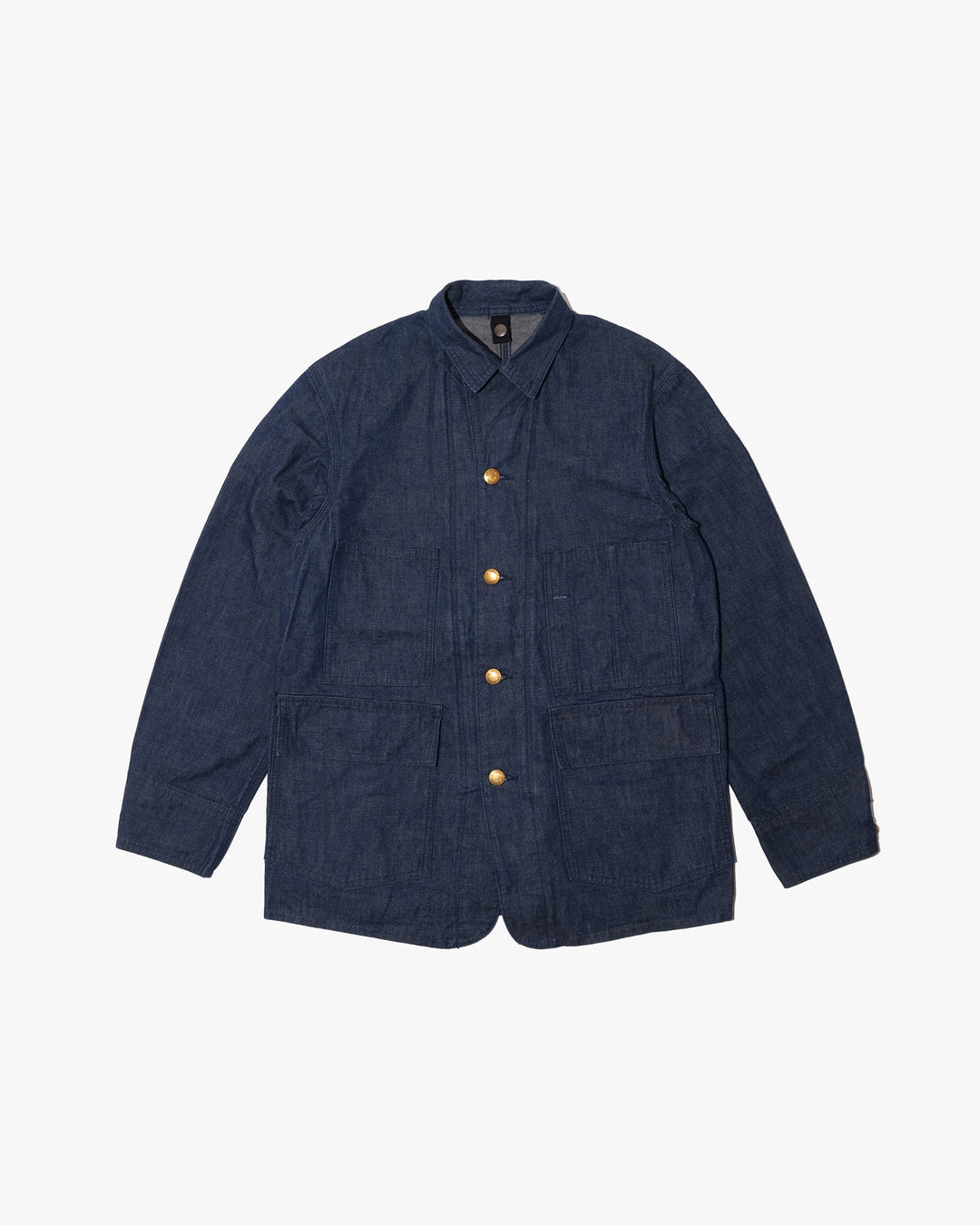 Japanese Repro Denim Work Jacket, M, Union Made, Dark indigo