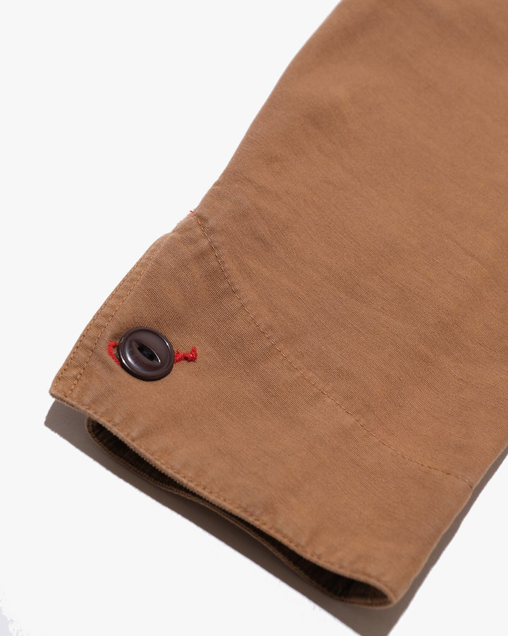 Japanese Repro Scottside Work Jacket, M, Inapt, Brown with Red Accents