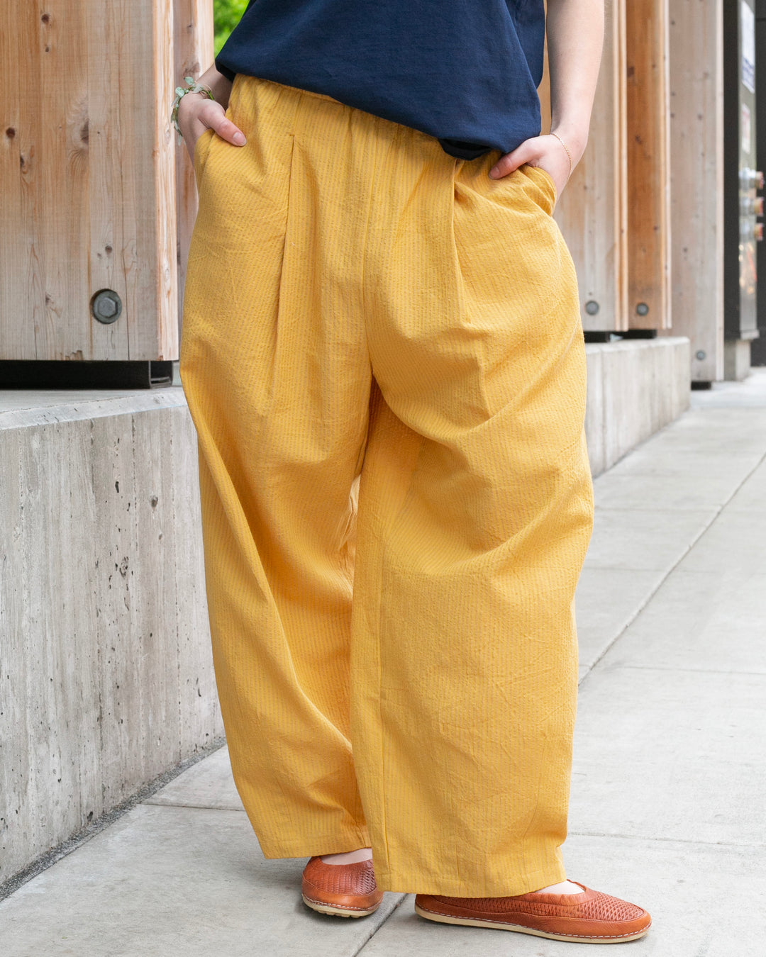 Kiriko x ToK, Lantern Pants, Sunflower Chijimi
