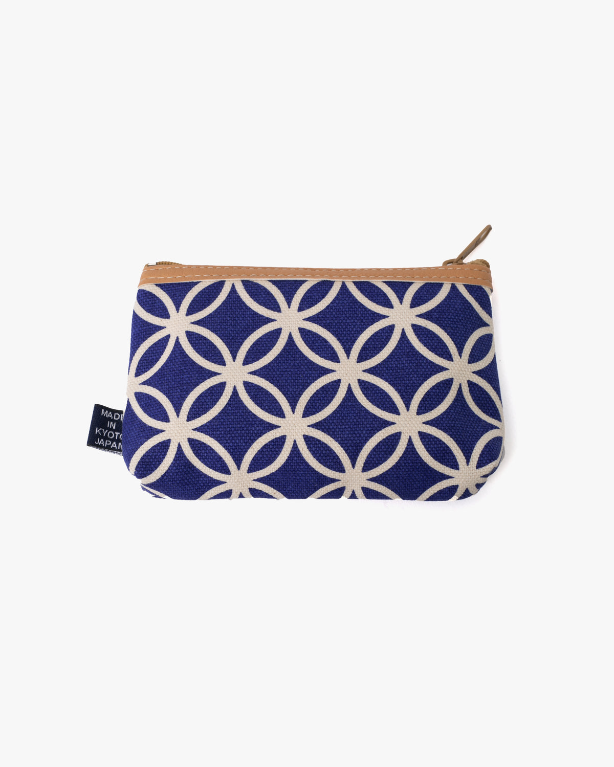 Maple & Moon Bag, Coin Pouch, Blue Shippou