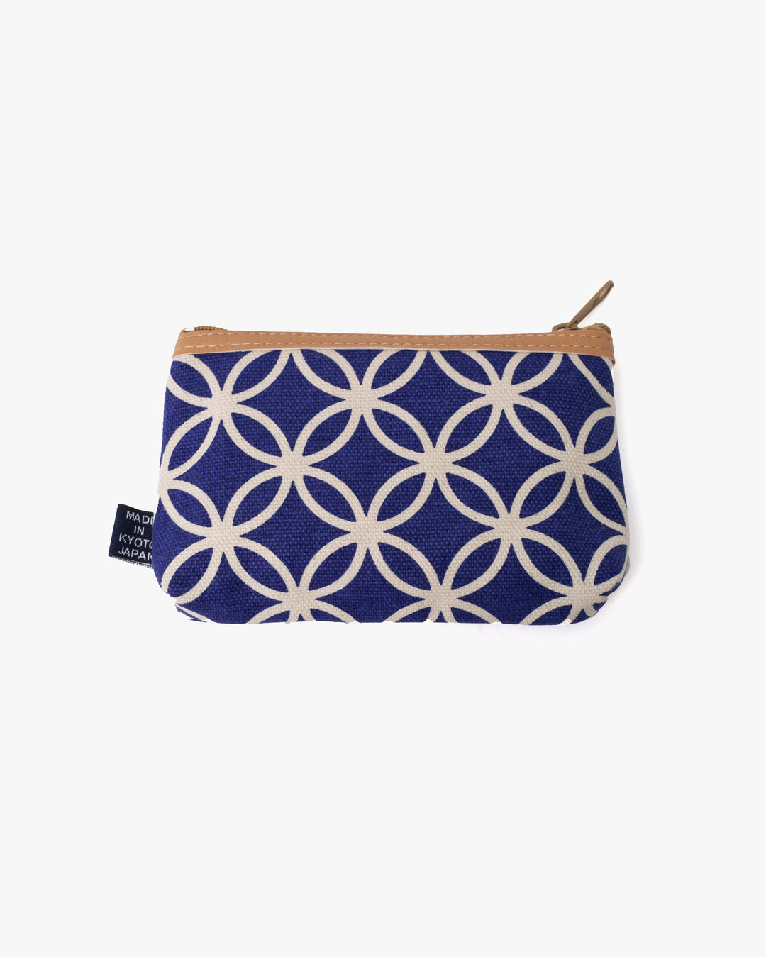 Maple &amp; Moon Bag, Coin Pouch, Blue Shippou