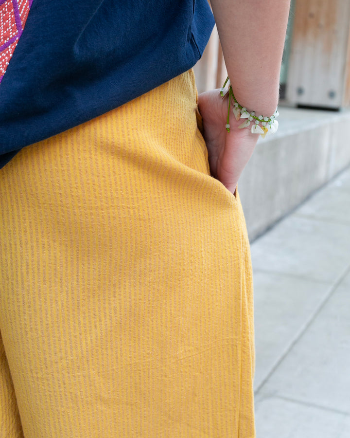 Kiriko x ToK, Lantern Pants, Sunflower Chijimi
