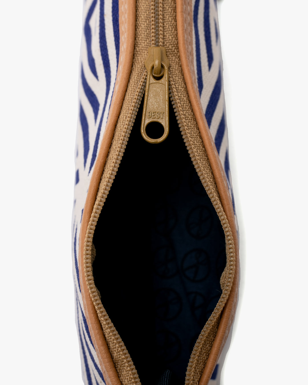 Maple &amp; Moon Bag, Pencil Pouch, Blue Geometric