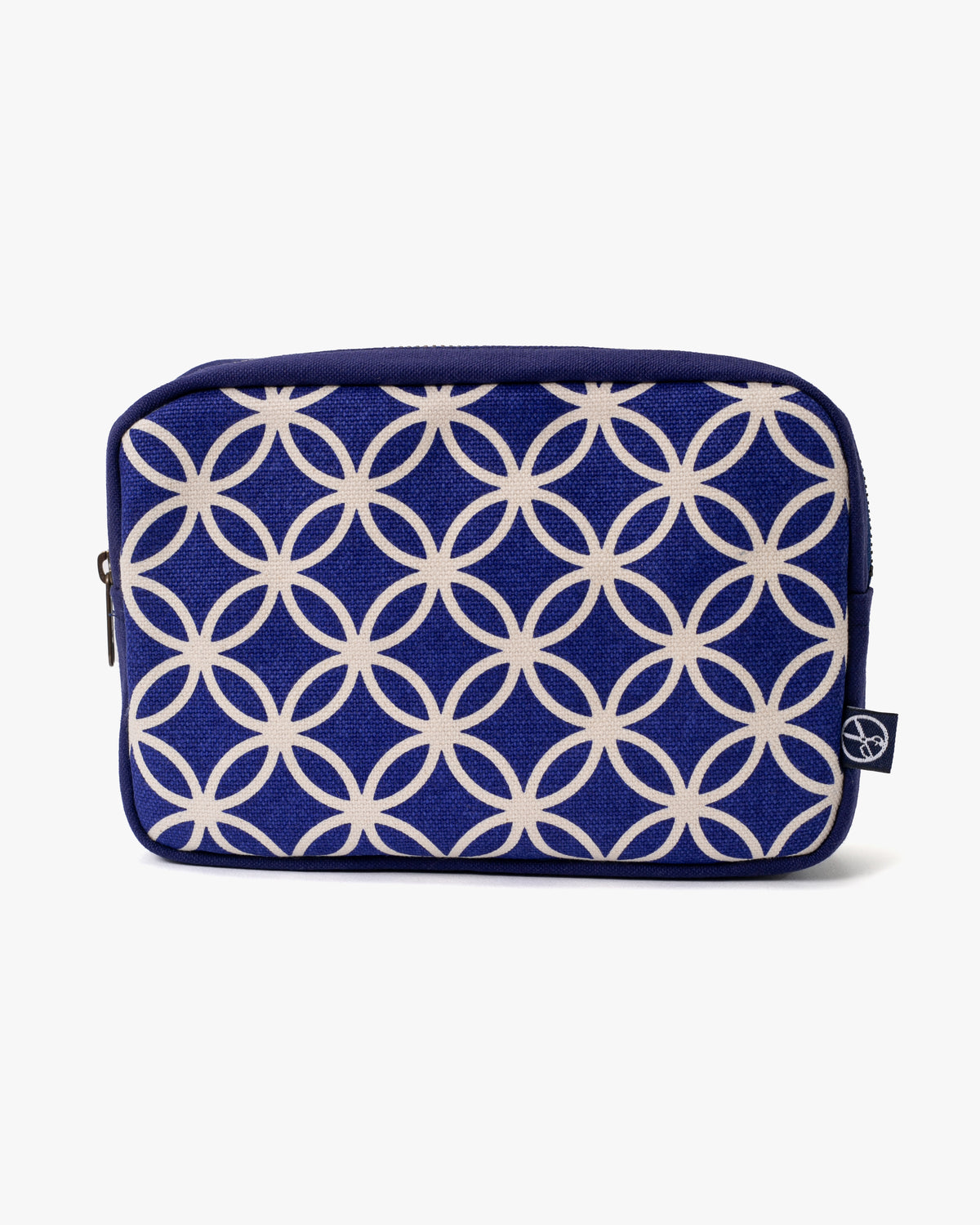 Maple & Moon Bag, Pouch, Blue Shippou