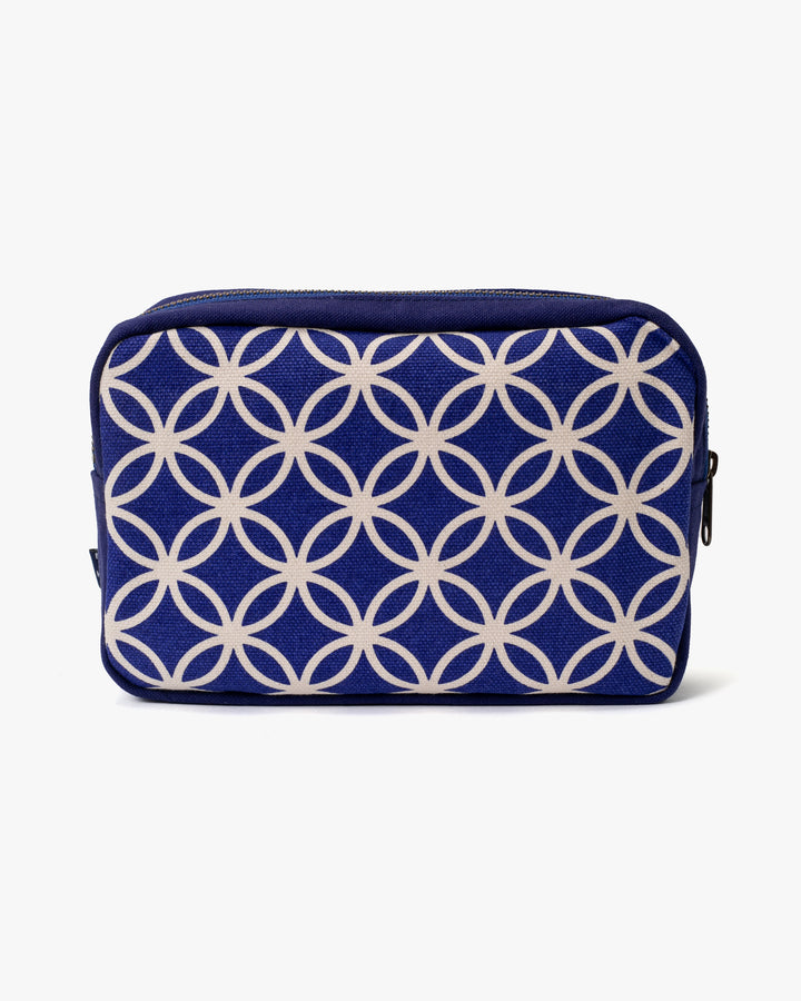 Maple &amp; Moon Bag, Pouch, Blue Shippou