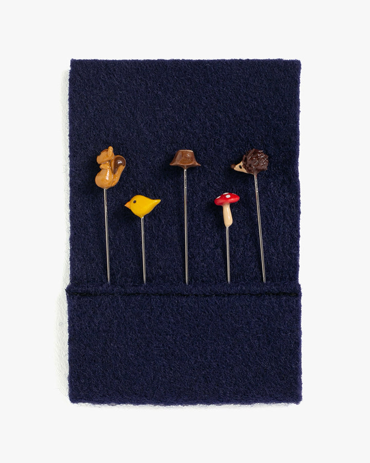Hiro, Pin with Cushion, Forest Friends