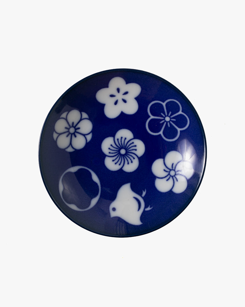 Plate, Ichiyama, Set of 5, Chidori