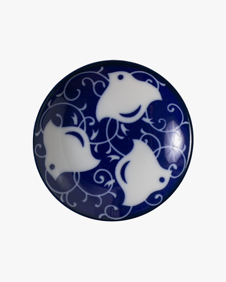 Plate, Ichiyama, Set of 5, Chidori