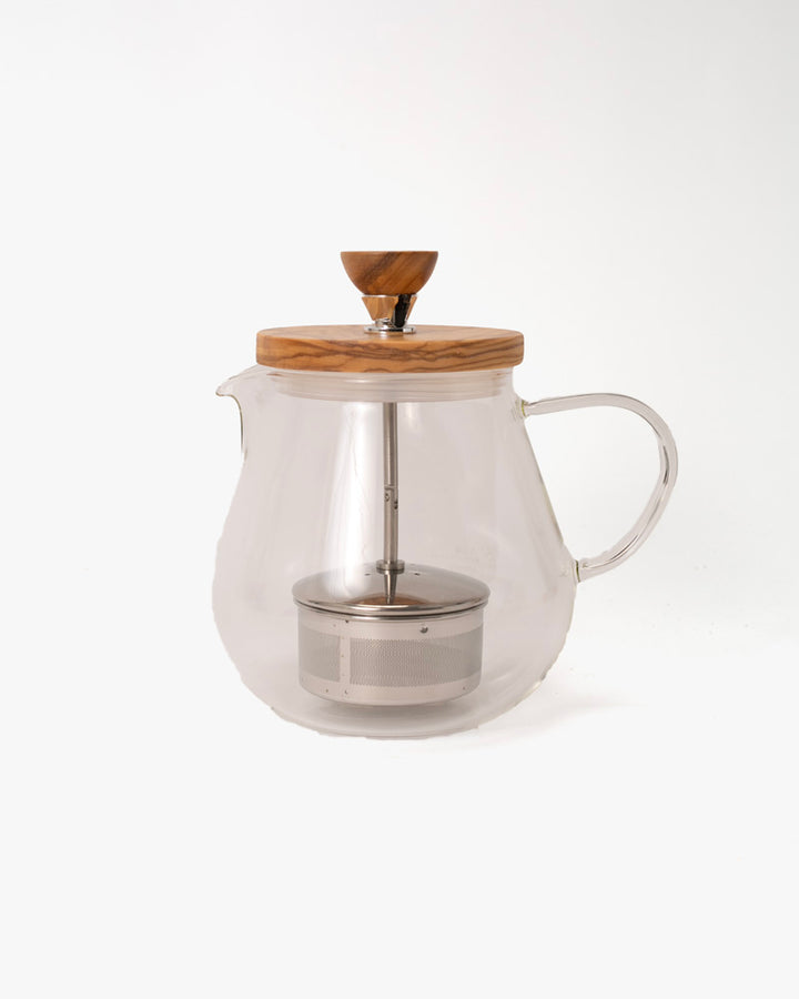 Hario, Pull-up Tea Maker "Teaor Wood", Teapot, 700ml, TEO-70
