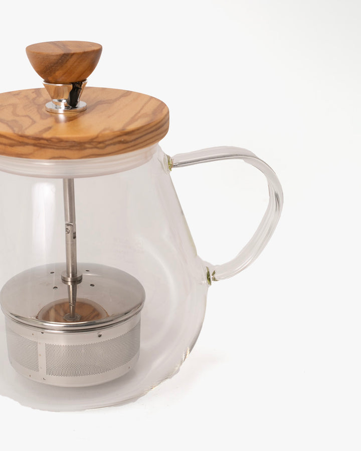 Hario, Pull-up Tea Maker "Teaor Wood", Teapot, 700ml, TEO-70
