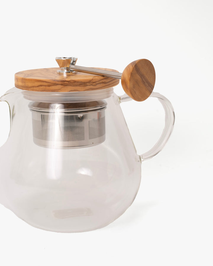 Hario, Pull-up Tea Maker "Teaor Wood", Teapot, 700ml, TEO-70