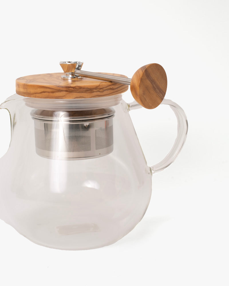 Hario, Pull-up Tea Maker "Teaor Wood", Teapot, 700ml, TEO-70