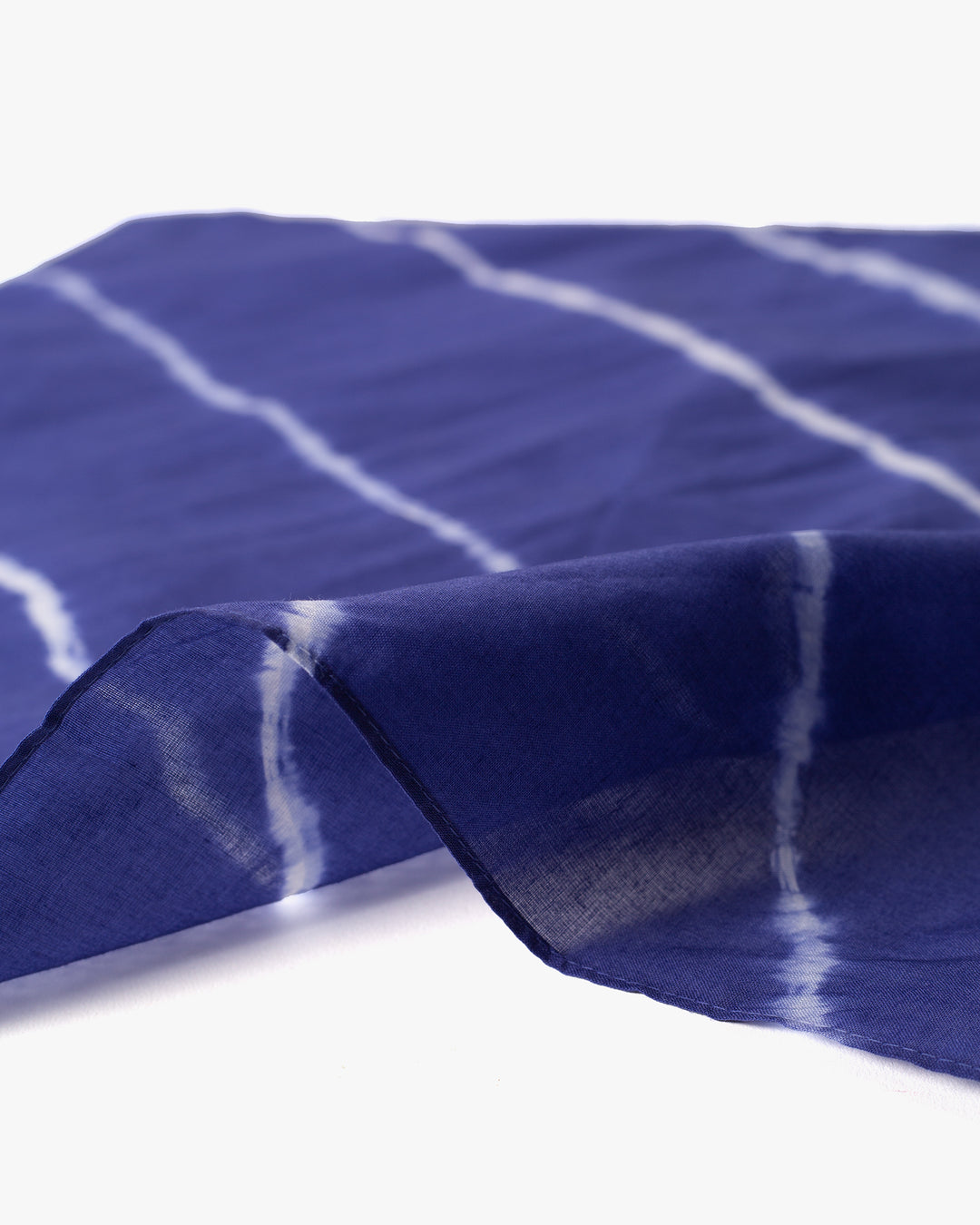 Japanese Handkerchief, Blue and White Tie Dye