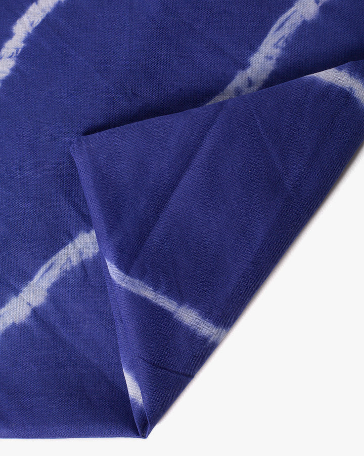 Japanese Handkerchief, Blue and White Tie Dye