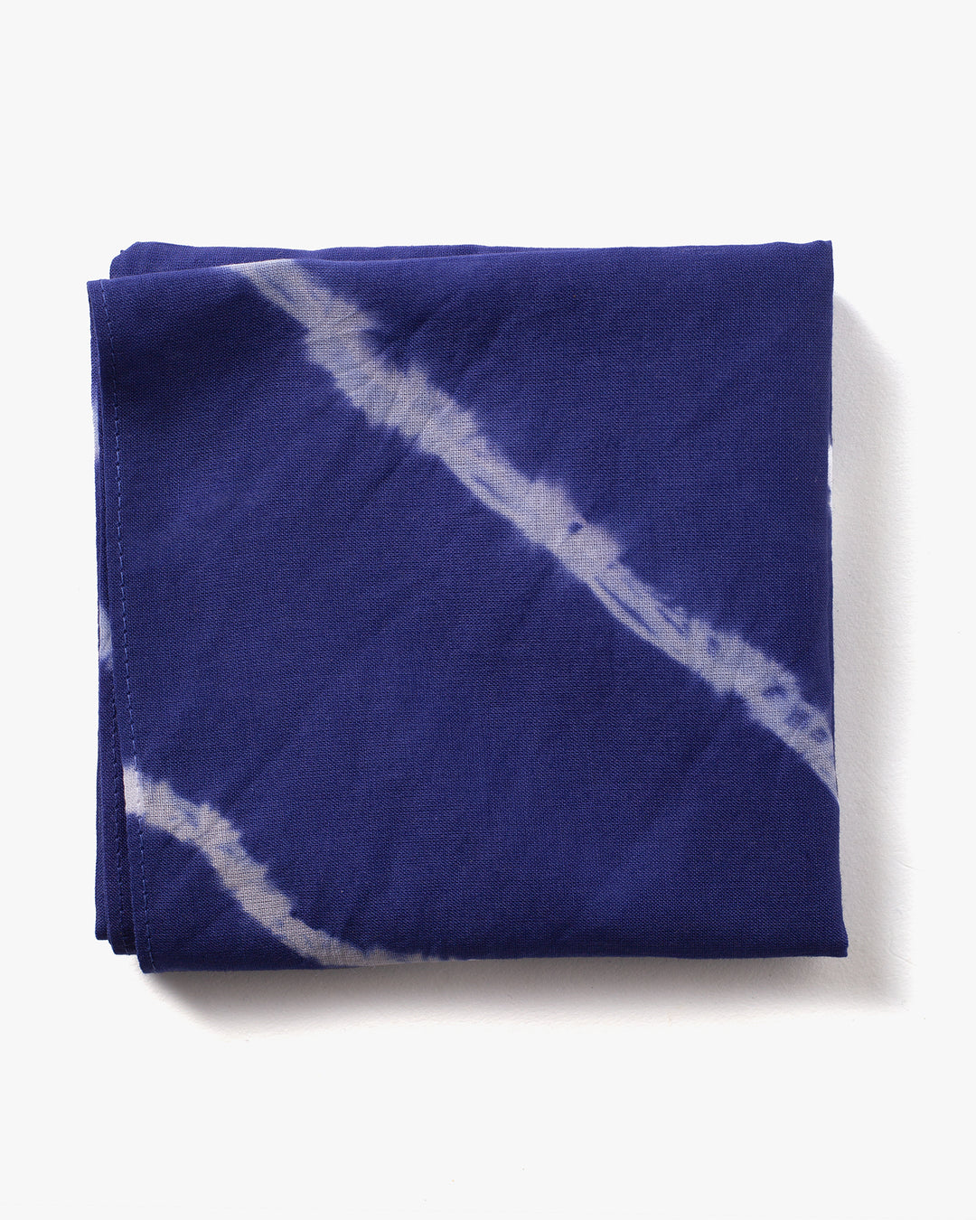 Japanese Handkerchief, Blue and White Tie Dye