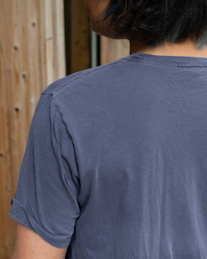 Kiriko Original Tee, 6oz Cotton, Printed Logo, Navy