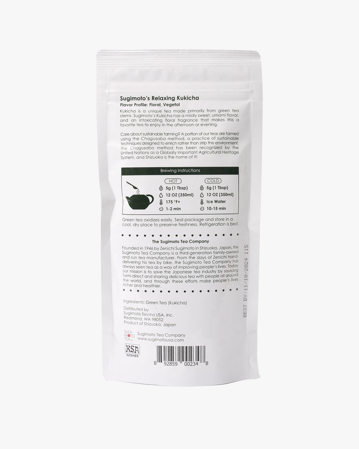 Sugimoto, Loose Leaf, Kukicha