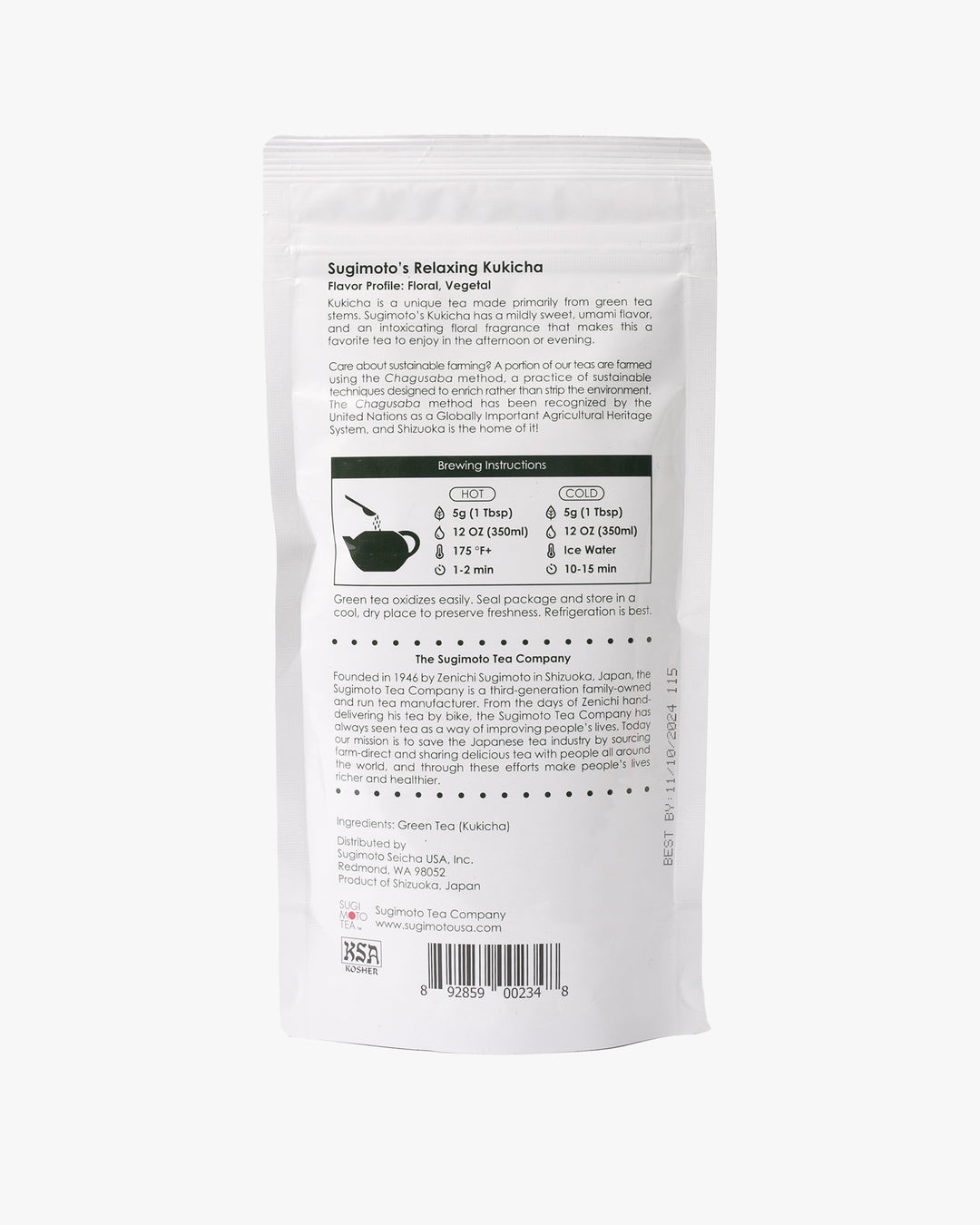 Sugimoto, Loose Leaf, Kukicha