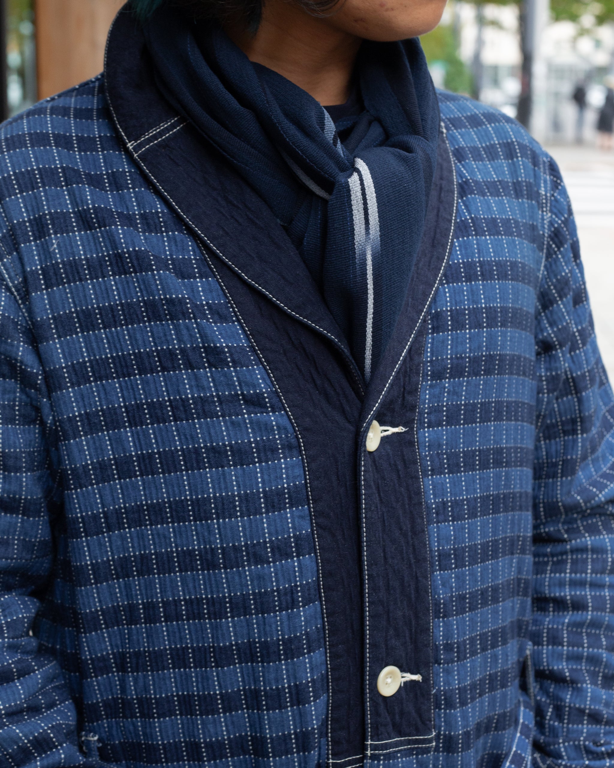 Japanese Repro Denim Coverall, FDMTL, Full Length, Contrast Stitch