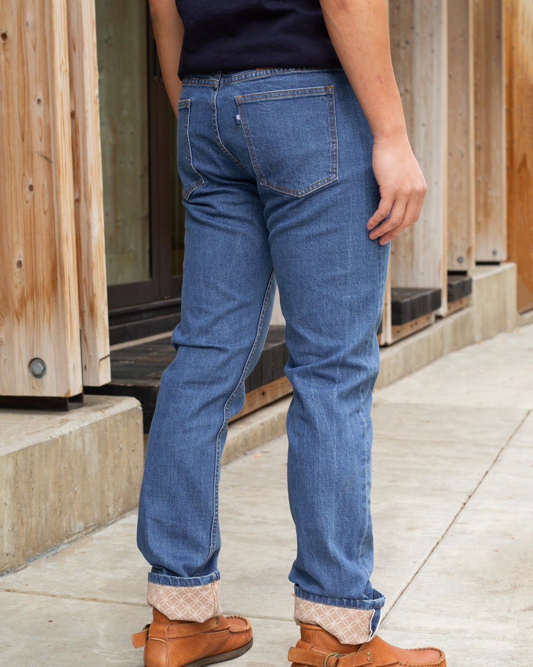 Kiriko Original Denim Jeans, US Made 12.5 oz. Premium Selvedge, Bleach Wash, Shippou