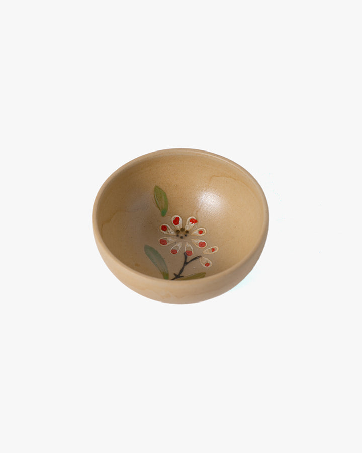 Sake Set, Ichiyama, Hand-painted Blue and Pink Kobana