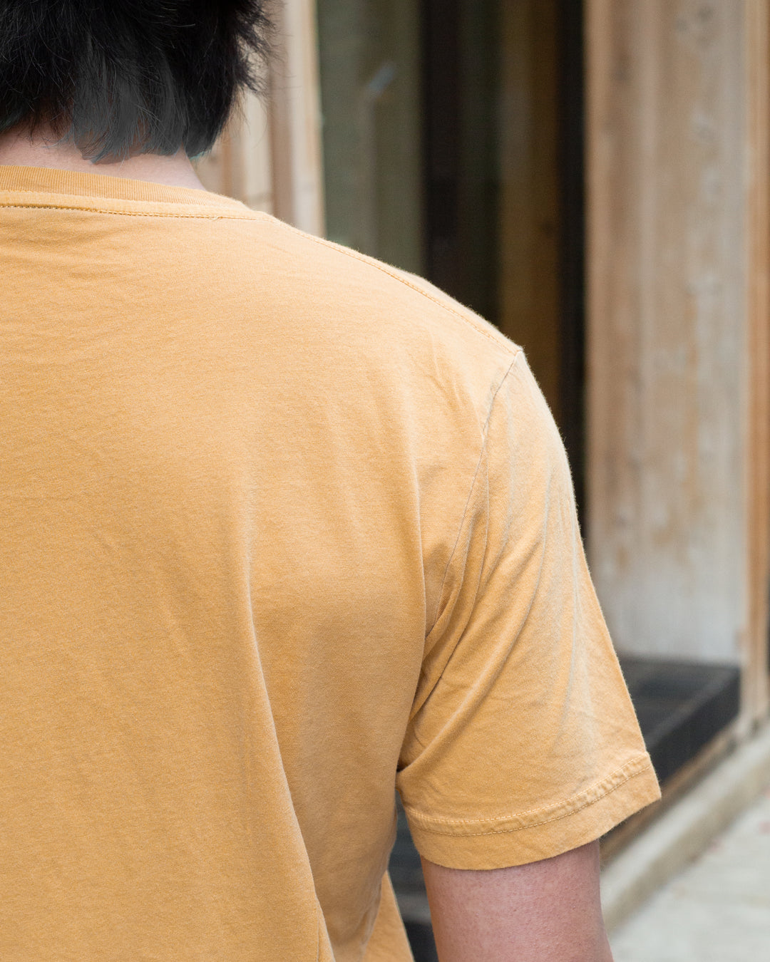 Kiriko Original Tee, 6oz Cotton, Printed Logo, Sunflower