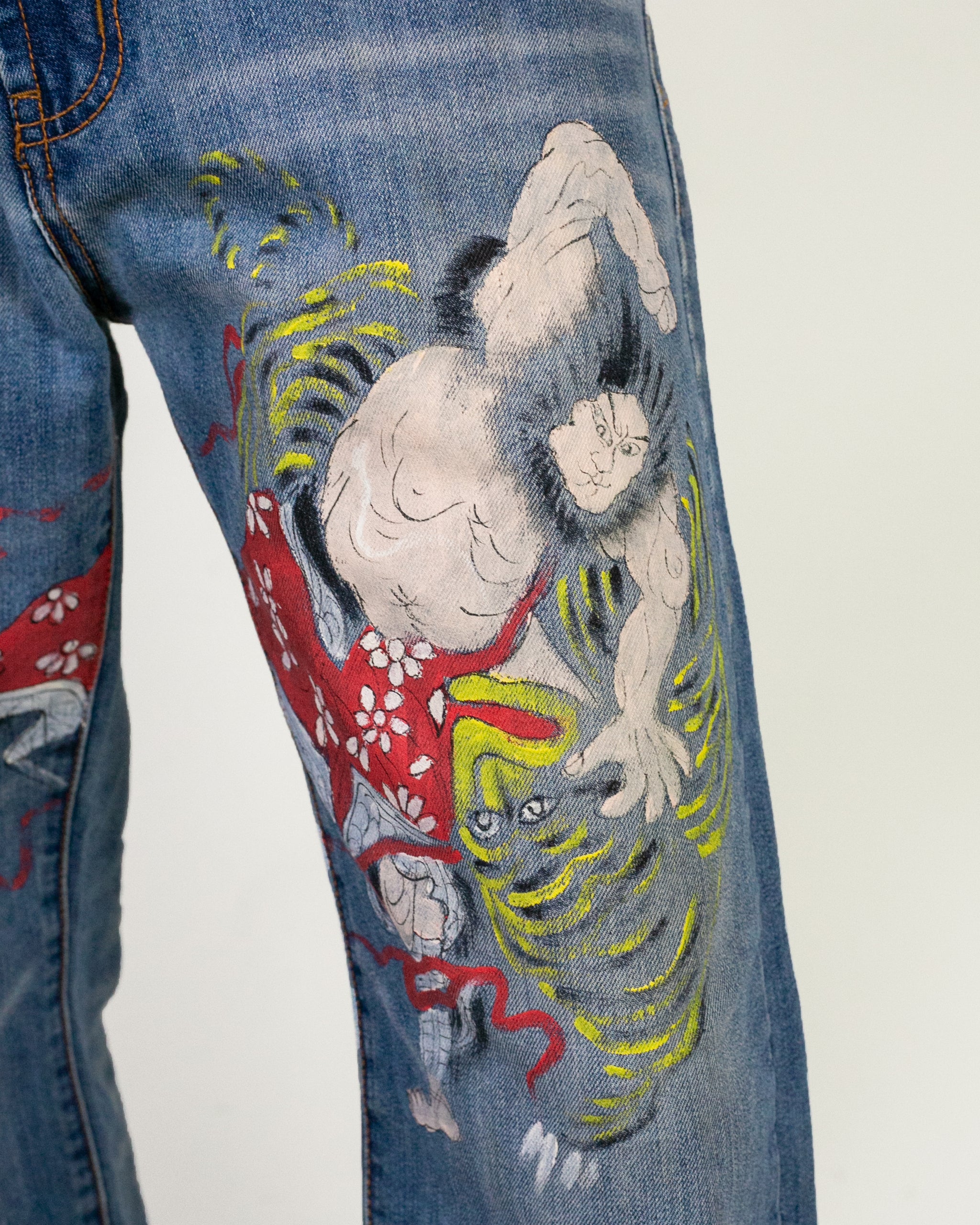 PALACE×DEATH NOTE RYUK P45 JEAN デニムパンツ P28T007