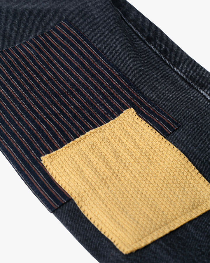Kiriko Custom Patched Denim Jeans, Levi&
