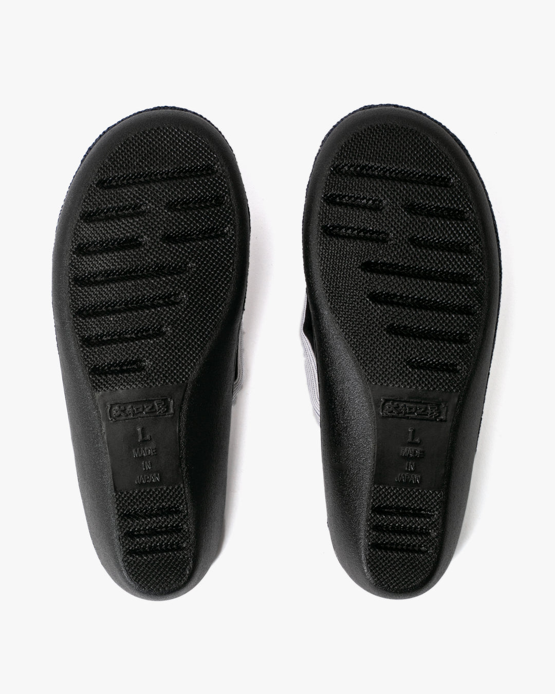 Yamato Kobo, Setta Sandals, Indigo with Black and White Thin Shima