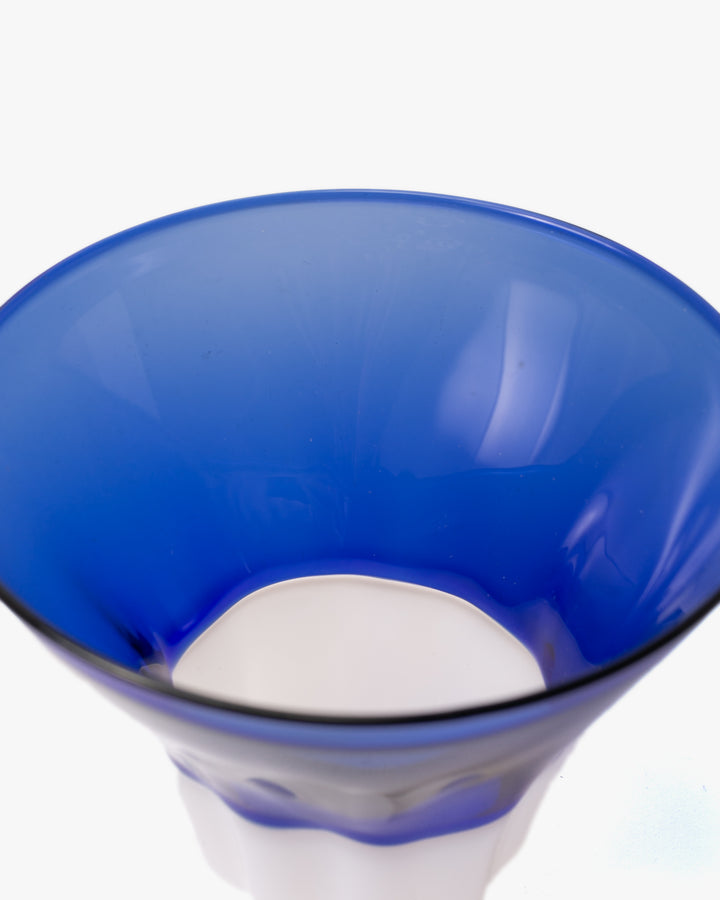Mt. Fuji Cocktail Glass, Blue