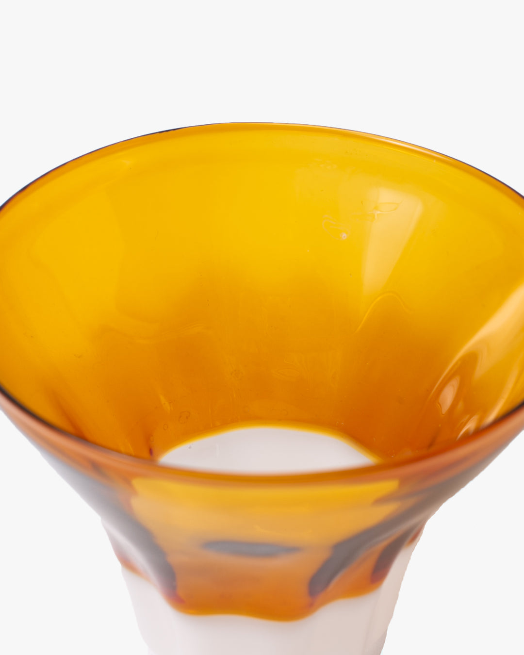 Mt. Fuji Cocktail Glass, Orange