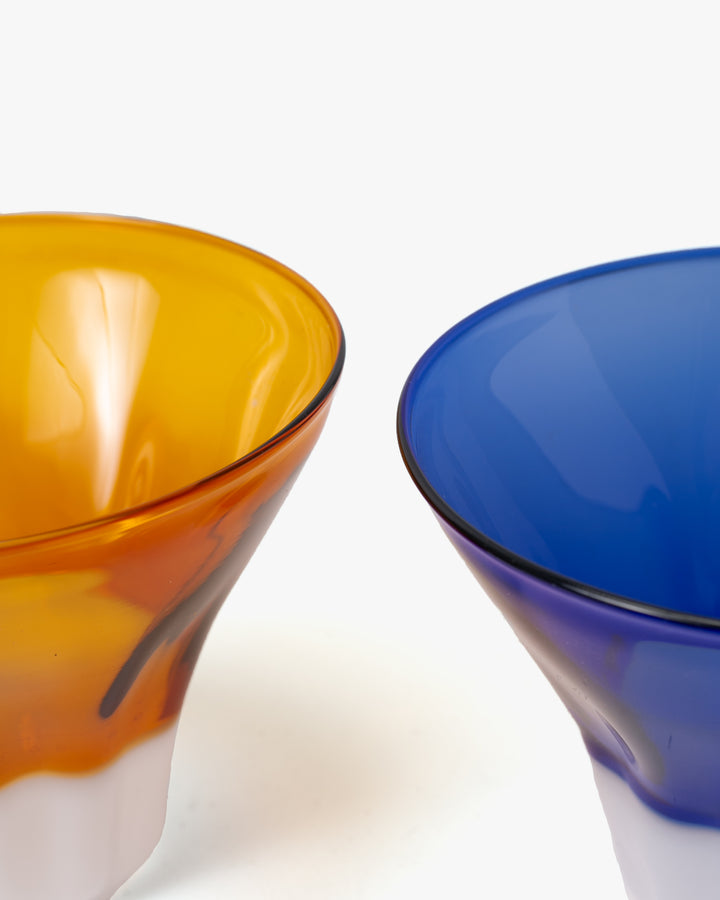 Mt. Fuji Cocktail Glass, Blue