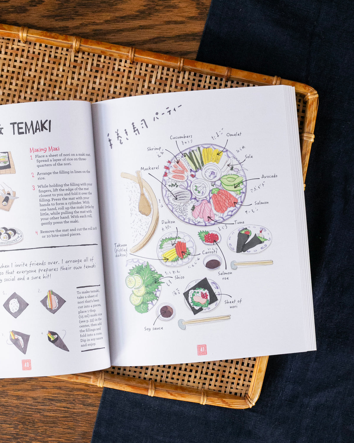 ENG: Japanese Cuisine - An Illustrated Guide by Laure Kie & Haruna Kishi