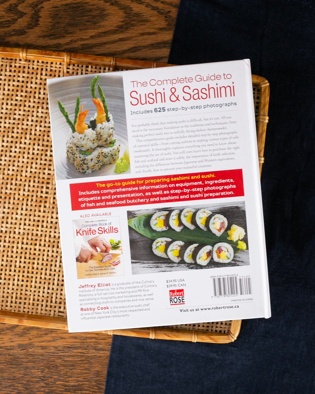 ENG: The Complete Guide to Sushi &amp; Sashimi by Jeffrey Elliot &amp; Robby Cook