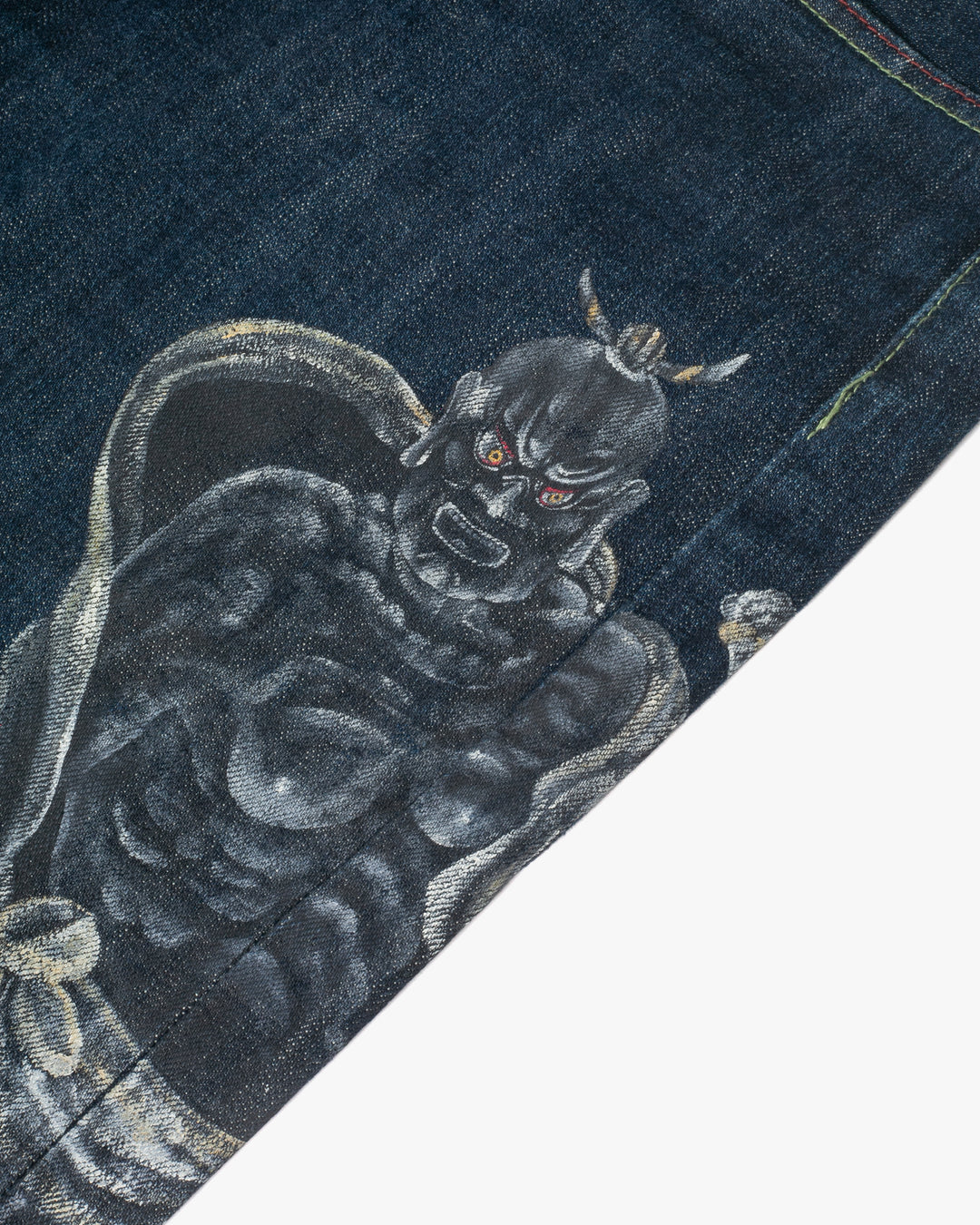 Japanese Repro Denim Jeans, Zen Denim, Painted Warriors - 36"