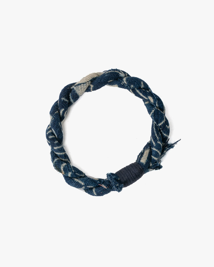 Boet x Kiriko Bracelet, Boro, Indigo Katazome (C)