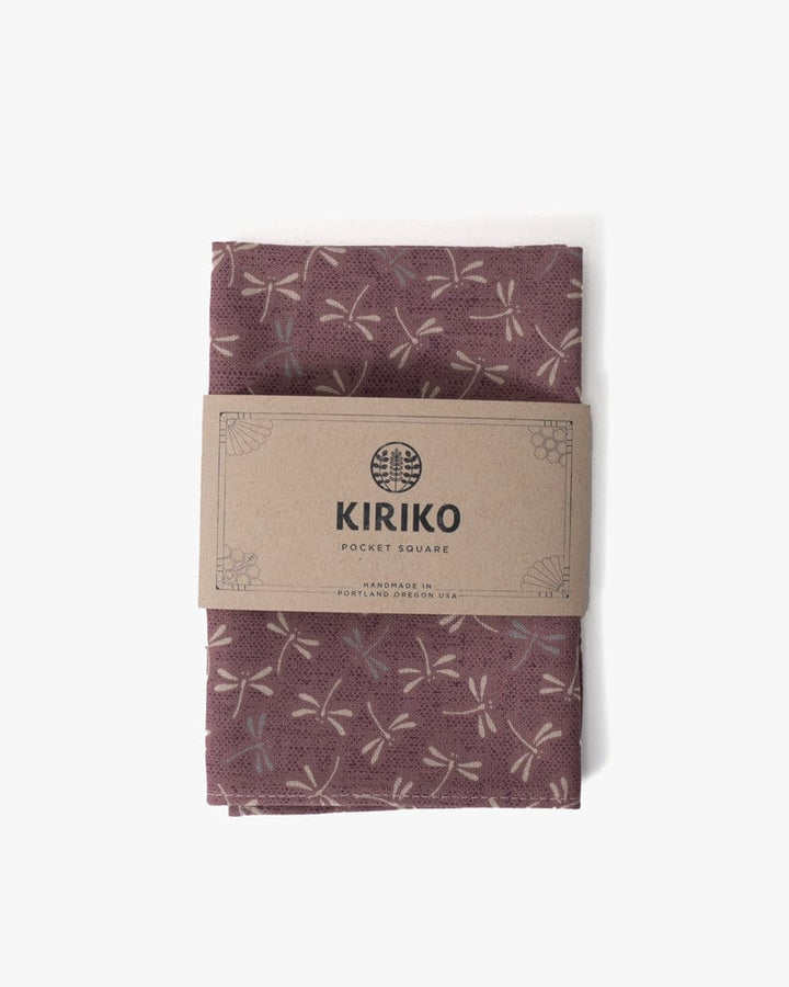 Kiriko Original Pocket Square, Lavender Tonbo