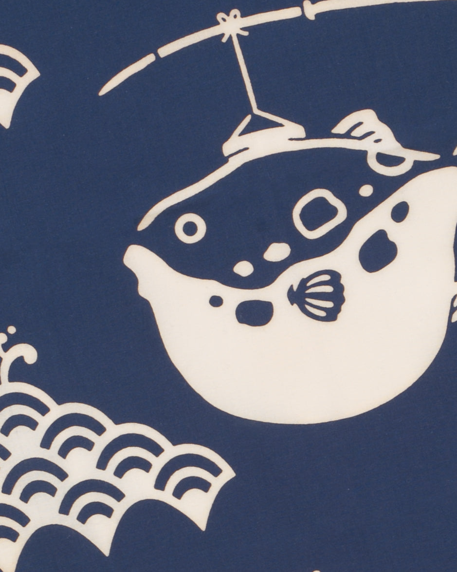 Tenugui, Chusen-Zome, Fugu