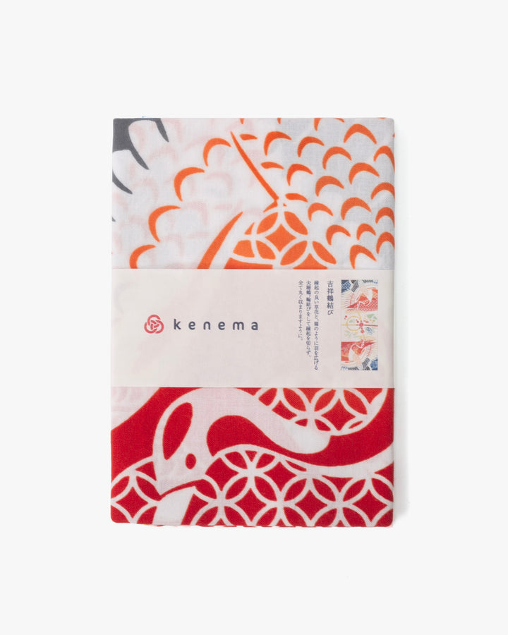 Tenugui, Chusen-Zome, Kissho Tsuru