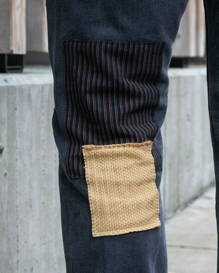Kiriko Custom Patched Denim Jeans, Levi&
