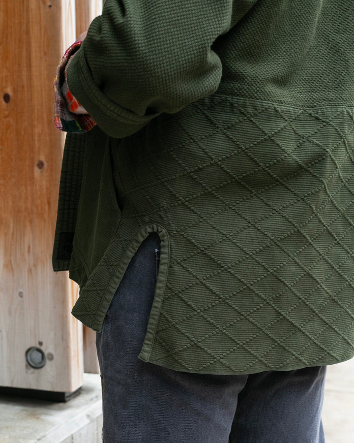 Kiriko Custom Dyed Kendogi Jacket with Pockets, Aimirucha, Style A