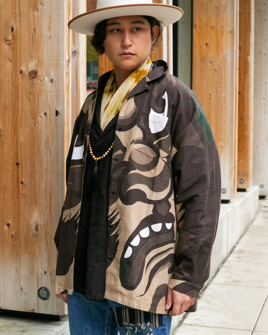 Wa-Modern Shirt, Long Sleeve Button-Up, BR Musya